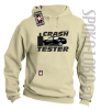 Crash Tester - bluza z kapturem męska - beżowy