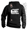 Crash Tester - bluza z kapturem męska - czarny