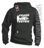 Crash Tester - bluza z kapturem męska - szary