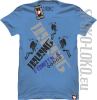Diving Fanatics - koszulka męska - Błękitny