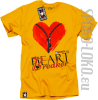 HEARTBREAKER Spoko LOKO - koszulka męska z nadrukiem żółty