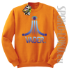 VADER STAR ATARI STYLE - Bluza STANDARD pomarańcz