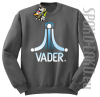 VADER STAR ATARI STYLE - Bluza STANDARD szara