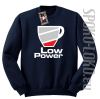 LOW POWER - Bluza STANDARD granat