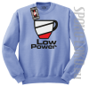 LOW POWER - Bluza STANDARD błękit