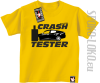 Crash Tester  - koszulka dziecięca - żółty