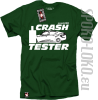 Crash Tester  - koszulka męska - zielony
