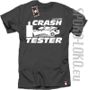 Crash Tester  - koszulka męska - szary