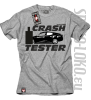 Crash Tester  - koszulka męska - melanżowy