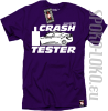 Crash Tester  - koszulka męska - fioletowy