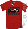 Crash Tester  - koszulka męska - czerwony
