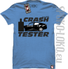 Crash Tester  - koszulka męska - błękitny