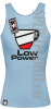 LOW POWER - Top damski błękit