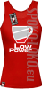 LOW POWER - Top damski red