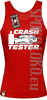 Crash Tester - TOP Damski - czerwony