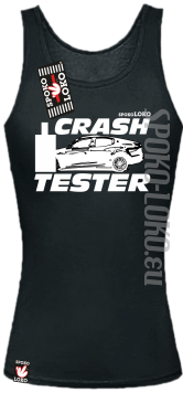 Crash Tester - TOP Damski - czarny