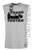 Crash Tester - koszulka top męski - melanżowy