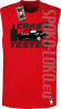 Crash Tester - koszulka top męski - czerwony