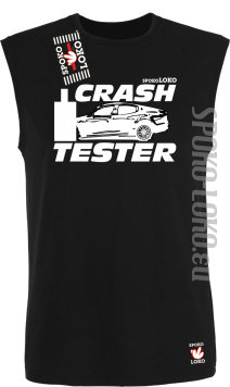 Crash Tester - koszulka top męski - czarny