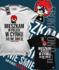 Mieszkam w Polsce w cyrku się nie śmieję - Koszulka męska 4