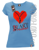 HEARTBREAKER Spoko LOKO - koszulka damska błękitna