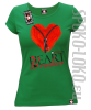 HEARTBREAKER Spoko LOKO - koszulka damska zielona