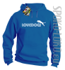 LoveDogs - Bluza z kapturem royal