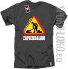 ZAPIERDALAM - Koszulka męska szara