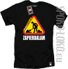 ZAPIERDALAM - Koszulka męska czarna