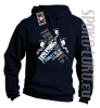 Diving Fanatics - Bluza z kapturem - Granatowy